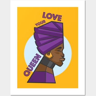 Love your Queen Posters and Art